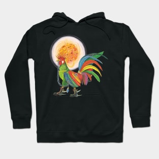 Punky Rooster at Sol Rise Hoodie